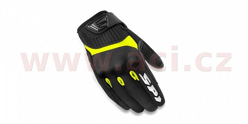 rukavice G-FLASH, SPIDI - Itálie (černé/žluté fluo)